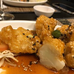 Carpenters Arms - Cauliflower starter and stir-fry.