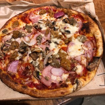 Blaze Pizza - Meat Eater - Salad Near Me - Arroyo Grande, California Blaze Pizza - Meat Eater - Salad Near Me - Arroyo Grande, California