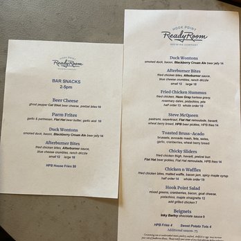 Ready Room By Hook Point Brewing - Menu - Brewpubs Near Me - Memphis, Tennessee Ready Room By Hook Point Brewing - Menu - Brewpubs Near Me - Memphis, Tennessee