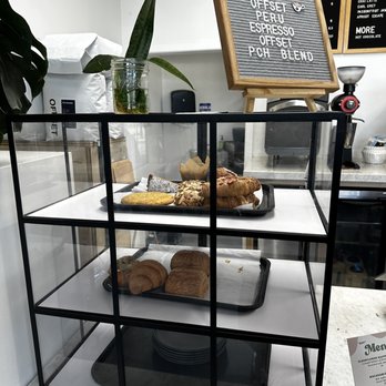 Offset Coffee Roasters - a display of pastries and pastries - Coffee & Tea Near Me - El Segundo, California