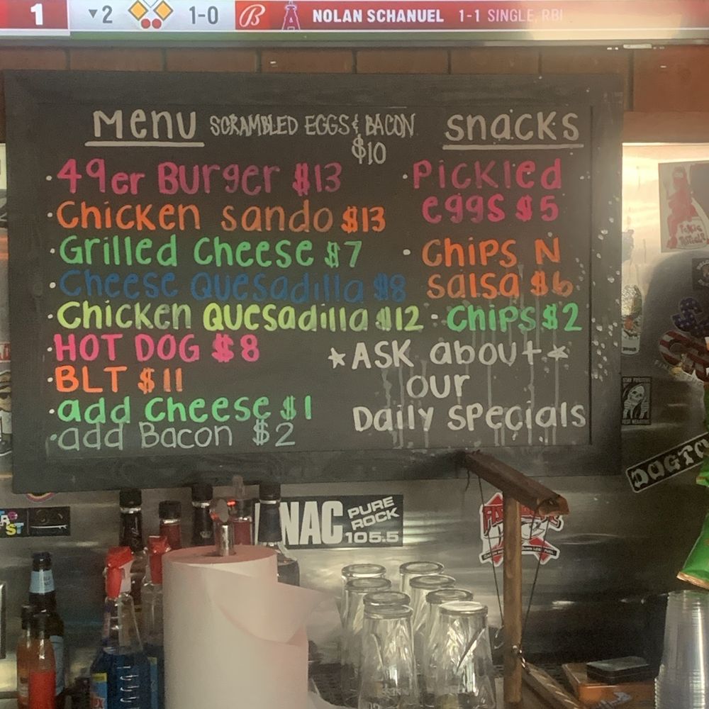 49rs Tavern - Menu - Sports Bars Near Me - Long Beach, California 49rs Tavern - Menu - Sports Bars Near Me - Long Beach, California