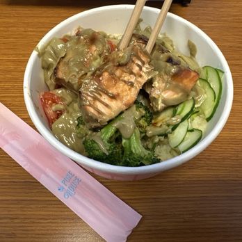 Poke House Brickell - Miso glazed salmon bowl - Poke Near Me - Miami, Florida Poke House Brickell - Miso glazed salmon bowl - Poke Near Me - Miami, Florida
