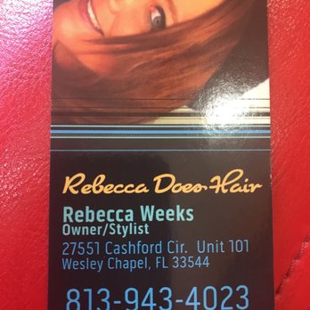 Rebecca Does Hair - Hair Stylists Near Me - Wesley Chapel, Florida Rebecca Does Hair - Hair Stylists Near Me - Wesley Chapel, Florida
