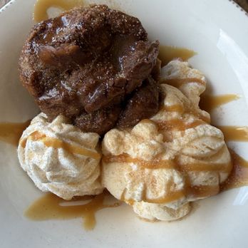 Vivian's Table - Banana bread pudding -- big enough to share although you may fight over it. - Southern Near Me - Bristol, Virginia Vivian's Table - Banana bread pudding -- big enough to share although you may fight over it. - Southern Near Me - Bristol, Virginia