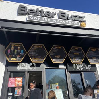 Better Buzz Coffee Bonita - Outside/menu - Coffee & Tea Near Me - Bonita, California Better Buzz Coffee Bonita - Outside/menu - Coffee & Tea Near Me - Bonita, California