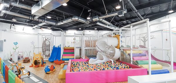 Come in today with your little ones for some fun and some fresh beverages. - Bring your little ones to enjoy hours of fun in our safe, clean, and exciting indoor play area. While they play, relax in our cozy dining area with free Wi-Fi, and treat yourself to a cup of coffee or a refreshing boba drink.