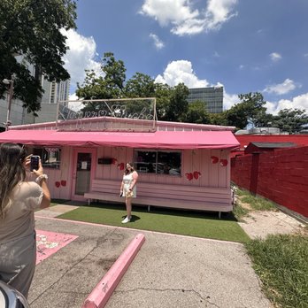 Taquero Mucho - Even the parking lot is pink - Mexican Near Me - Austin, Texas Taquero Mucho - Even the parking lot is pink - Mexican Near Me - Austin, Texas