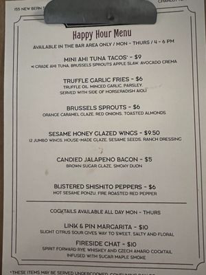 Menu photo 3 Link & Pin South End Charlotte, NC Menu photo 3 Link & Pin South End Charlotte, NC