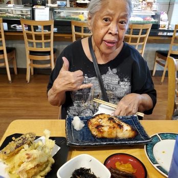 Tadashi - My grandma with her butterfish. - Japanese Near Me - Aiea, Hawaii
