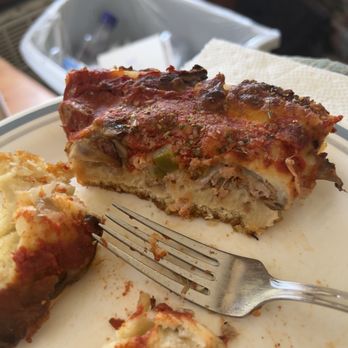 Rosati's Pizza - Cross section of my pie - Pizza Near Me - Crystal Lake, Illinois Rosati's Pizza - Cross section of my pie - Pizza Near Me - Crystal Lake, Illinois