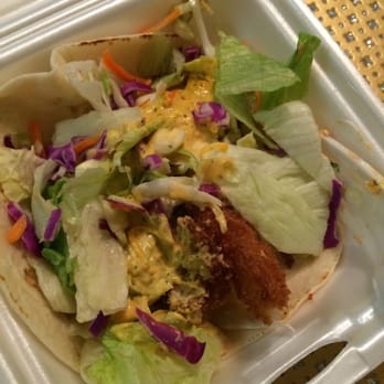 Mr Taco - Fish soft taco on a flour tortilla - Mexican Near Me - Los Banos, California