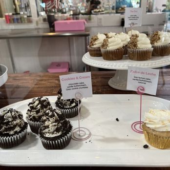 C Cups Cupcakery - cupcakes on display - Bakeries Near Me - Pinehurst, North Carolina