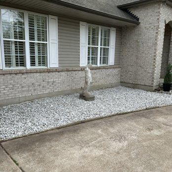GW Exterior Maintenance - Mulch to gravel transformation. - Lawn Services Near Me GW Exterior Maintenance - Mulch to gravel transformation. - Lawn Services Near Me