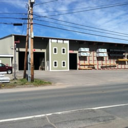 White Mountain Lumber - The finished boards and trim etc., are in this very cool and easy to drive through building across the street.