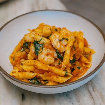 brewco social - Shrimp Pasta - New American Near Me - Manhattan Beach, California