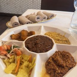 Meat Beef Alicha and 5 Veggies