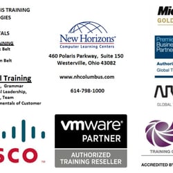 New Horizons Computer Learning Centers - www.nhcolumbus.com for full course listing