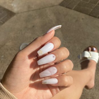 Garden Nails - Full set mani - Nail Salons Near Me - Kapolei, Hawaii Garden Nails - Full set mani - Nail Salons Near Me - Kapolei, Hawaii