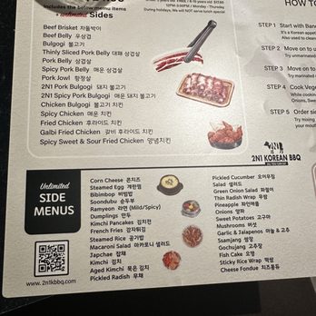 2N1 Korean BBQ - Lunch menu - Korean Near Me - Temecula, California