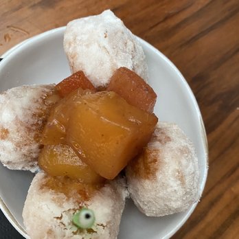 Ceviche's - Spanish Beignets with Fruit Compote - Seafood Near Me - Wilmington, North Carolina