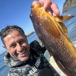 Blue Tuna Spearfishing - Greenling speared in the Northwest