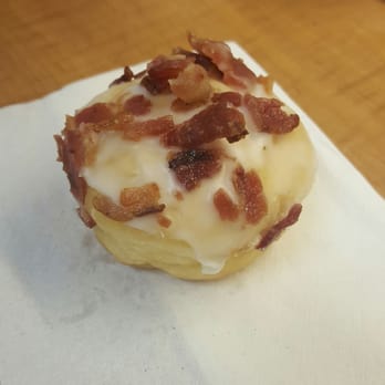 Cafe Dulce - Greasy mini bacon donut - Coffee & Tea Near Me - Los Angeles, California