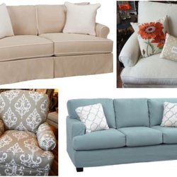 Sofa Creations - Just a few colors and styles of what we can order for you in Four Seasons Slipcovered line.