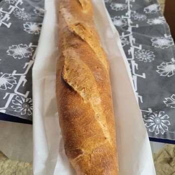 Bianca - This morning, we picked up the most amazing tasting Baguette I've ever tasted - French Near Me - Culver City, California