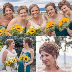 Sparkles Salon - Wedding hair by: Julie Seay