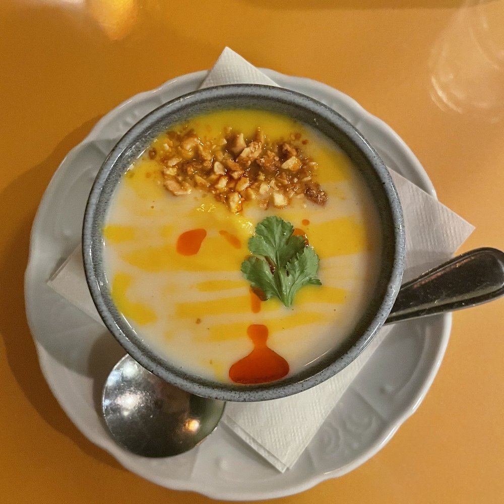 Rain - Butternut Squash Soup - American Near Me - Abingdon, Virginia Rain - Butternut Squash Soup - American Near Me - Abingdon, Virginia