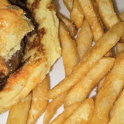 3 D Eats - Fire in the hole burger and fries