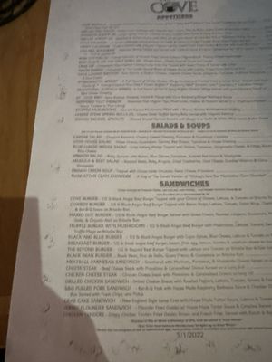 Menu photo 1 The Cove Brigantine, NJ