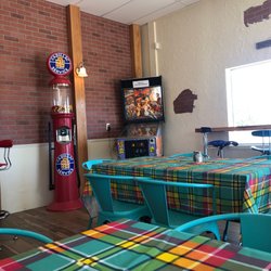 RG Trading Post - Interior, pinball machine