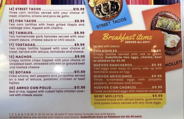 Menu photo 6 Azteca Mexican Grill Oklahoma City, OK Menu photo 6 Azteca Mexican Grill Oklahoma City, OK