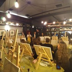 Polvo - Painting and wine event!