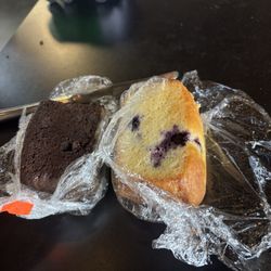 Brownie and Blueberry Lemon Bread
