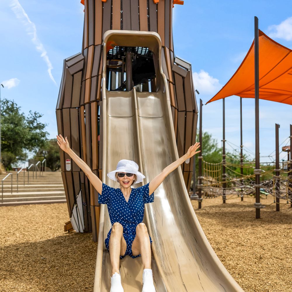 Rick Pascale Photography - Having fun at Margaret T. Hance Park playground. - Real Estate Photography Near Me