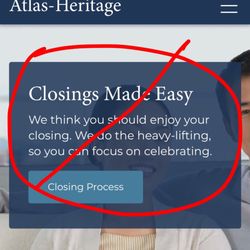 Atlas Title - Website & what actually happens are vastly different things.