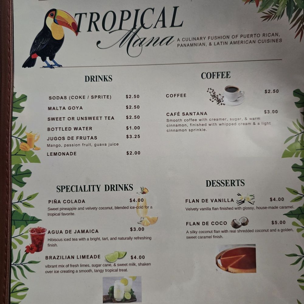 Tropical Maná - Beverages and desserts - Puerto Rican Near Me - Lawton, Oklahoma Tropical Maná - Beverages and desserts - Puerto Rican Near Me - Lawton, Oklahoma