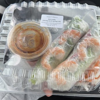 Saigon's Bakery / Banh Mi Saigon - Goi Cuon (pork & shrimp spring rolls) - Vietnamese Near Me - Garden Grove, California Saigon's Bakery / Banh Mi Saigon - Goi Cuon (pork & shrimp spring rolls) - Vietnamese Near Me - Garden Grove, California