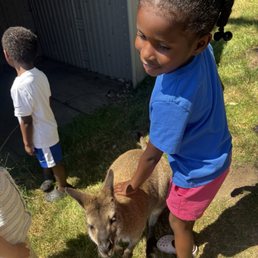 My daughter and her new friend!