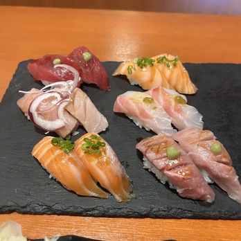 DAI Sushi - salmon, salmon belly, bluefin, toro, amberjack - Japanese Near Me - Westminster, California DAI Sushi - salmon, salmon belly, bluefin, toro, amberjack - Japanese Near Me - Westminster, California