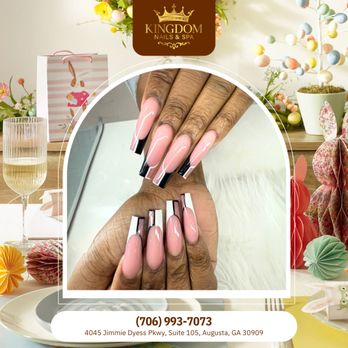 Kingdom Nails & Spa - Your nails are the perfect canvas for creativity and self-expression  Book your appointment today and show off your style! - Nail Salons Near Me - Augusta, Georgia
