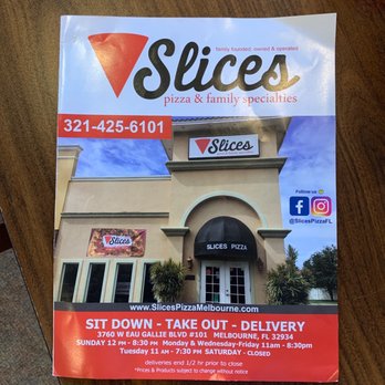 Slices Pizza - Pizza Near Me - Melbourne, Florida Slices Pizza - Pizza Near Me - Melbourne, Florida