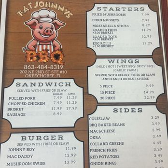 Fat Johnnys - Barbeque Near Me - Okeechobee, Florida Fat Johnnys - Barbeque Near Me - Okeechobee, Florida