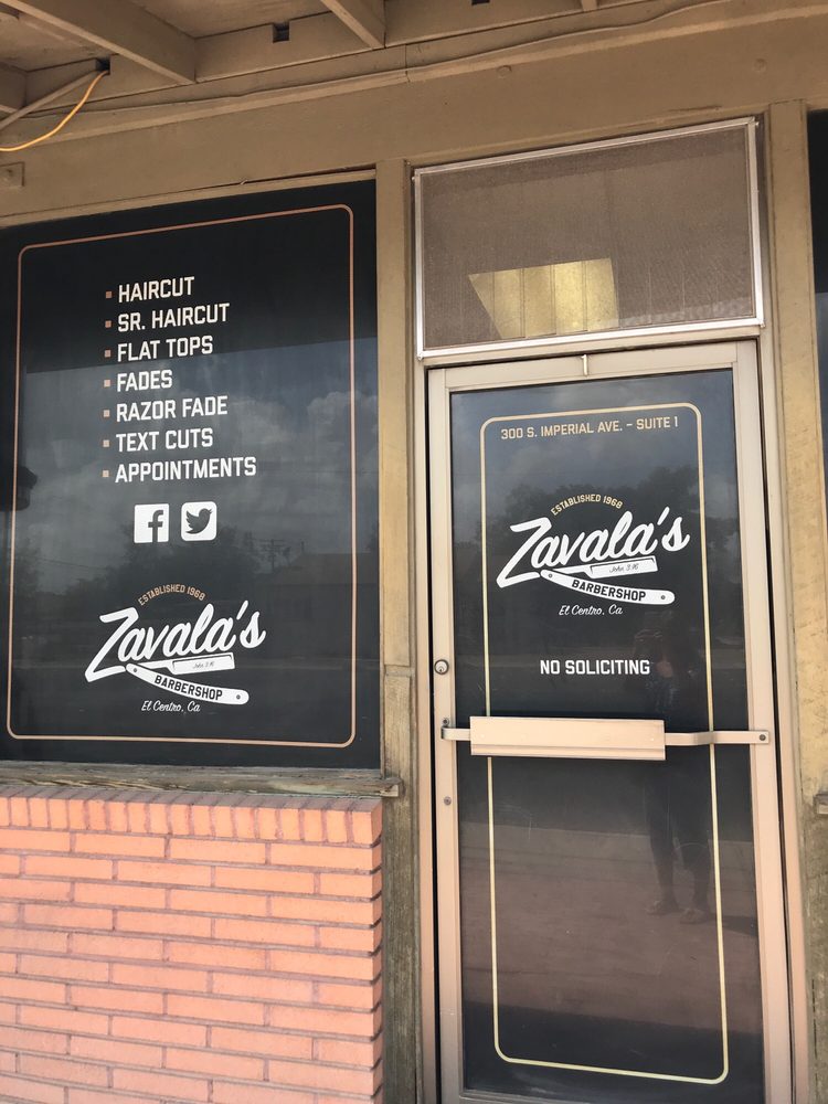 Zavala's Barbershop Logo
