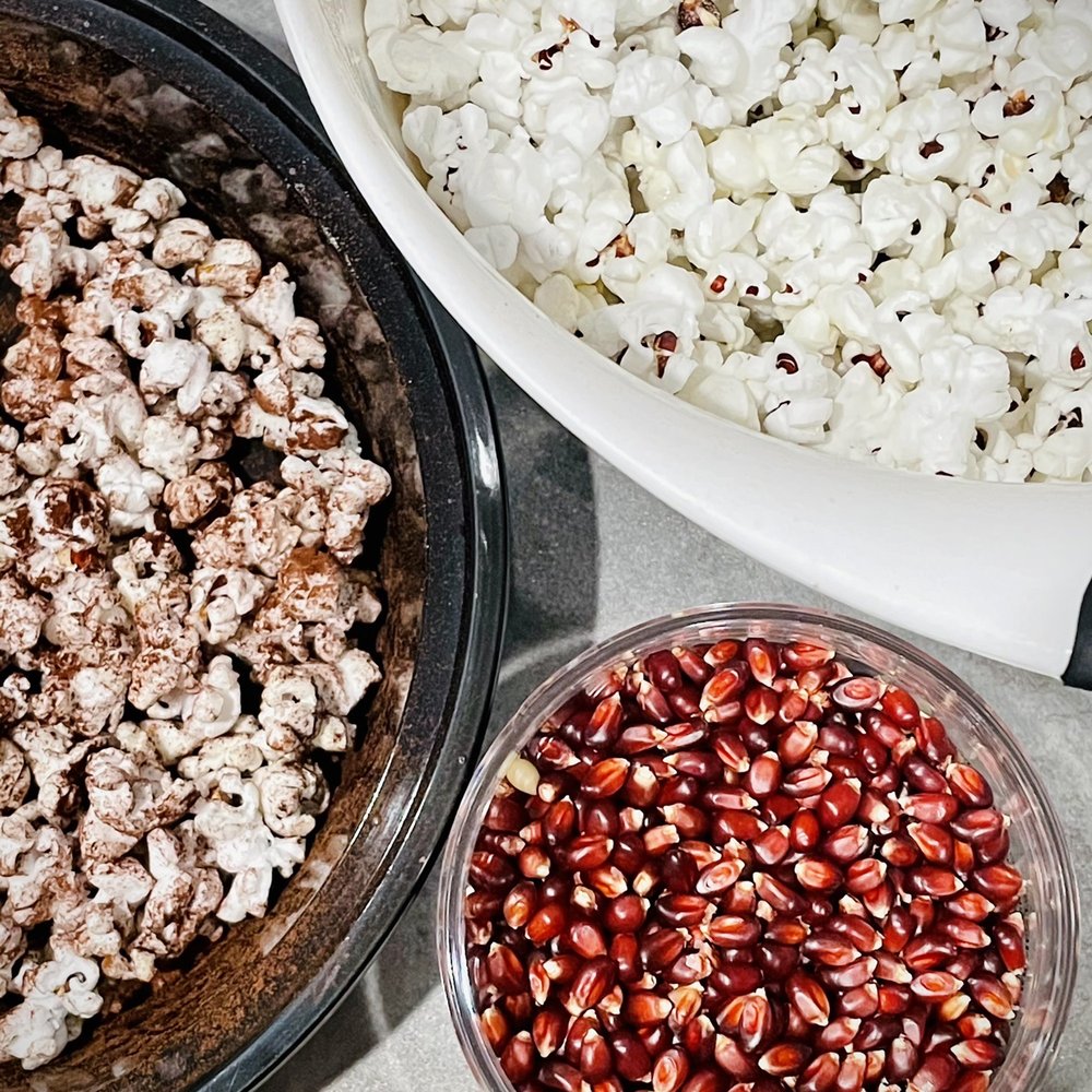 Red popcorn. Best ever. Red popcorn. Best ever.
