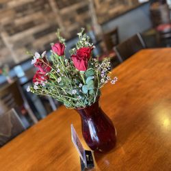 Fukuoka Hakata Ramen - Very nice flower for Valentine's day
