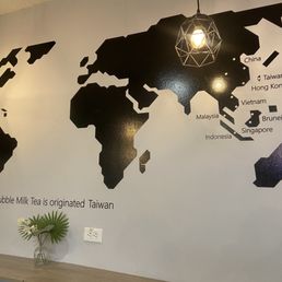 Map on the walls