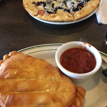 DiCicco's Old Town Clovis - Amazing calzones and that's an individual pizza!!! Delicioso!! - Italian Near Me - Clovis, California